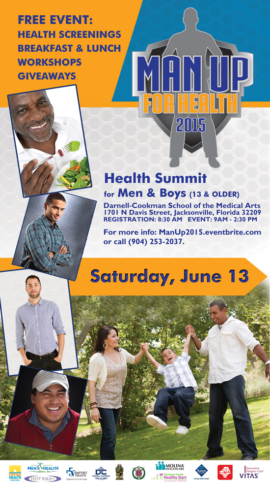 Darnell-Cookman School Of The Medical Arts - Man Up for Health 2015 | Florida Department of Health in Duval