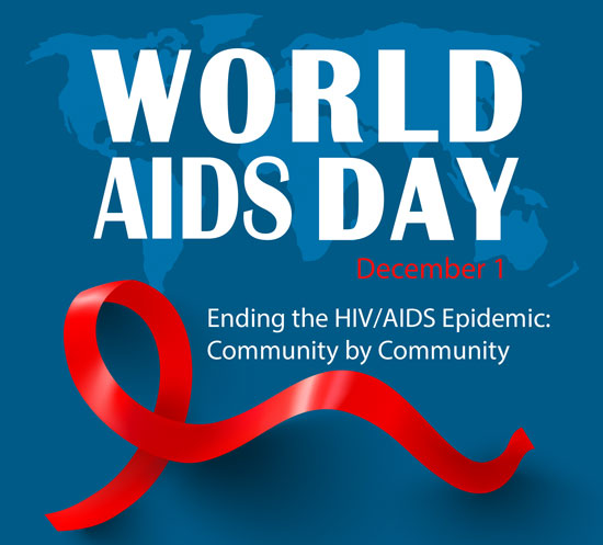 World AIDS Day 2019 - Ending the Epidemic: Community by Community