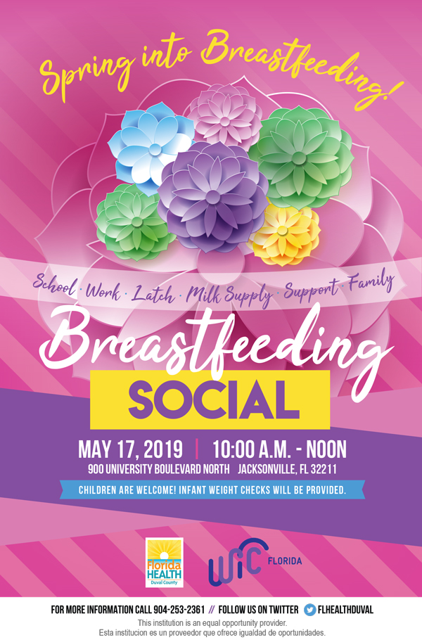 Spring into Breastfeeding - May 17, 2019 - Breastfeeding Social 