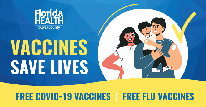 Free COVID-19 Vaccines and Flu Vaccines at DOH-Duval Immunization Centers