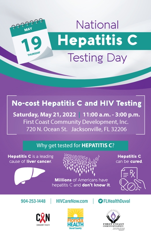 National Hepatitis C Testing Day Event Florida Department of Health