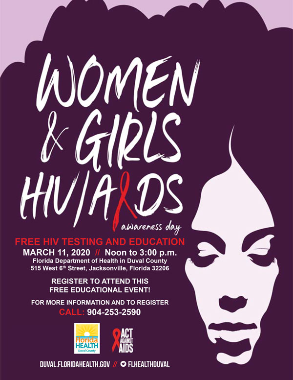 Women & Girls HIV/AIDS Awareness Day Event - March 11, 2020