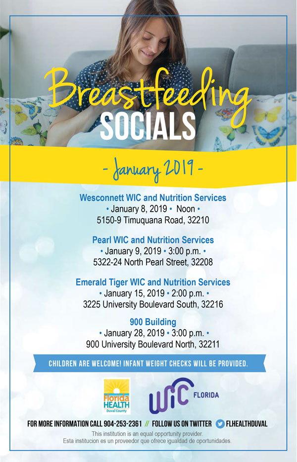 Breastfeeding Socials - January 2019