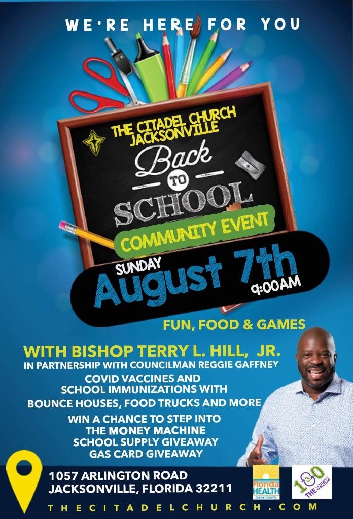 Citadel Church Back to School Event - August 7, 2022