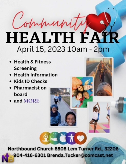 Northbound Church Community Health Fair - April 15, 2023, 10am-2pm