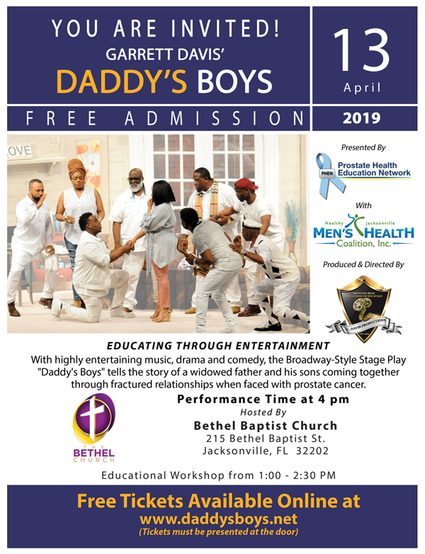 Daddy's Boys presented by the Prostate Health Education Network 