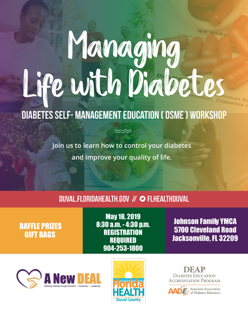 Managing Life with Diabetes - Self-Management Education Class - May 18, 2019