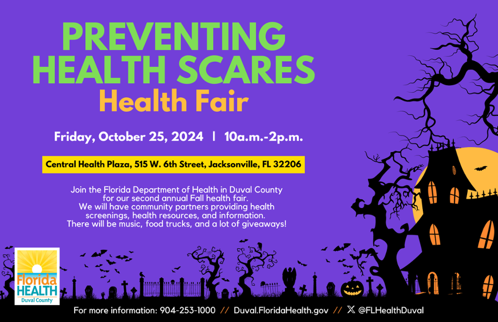 Preventing Health Scares Community Health Fair - October 25, 2024, 10am-2pm