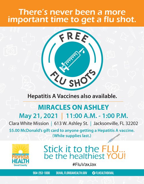Flu and Hepatitis A Vaccinations