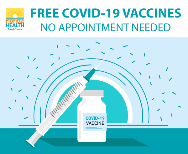 Free COVID-19 Vaccines - No appointment needed.