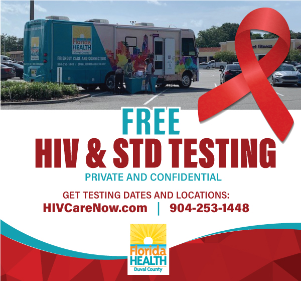 Free HIV and STD testing on the DOH-Duval mobile Unit