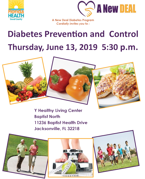 Healthy Living with Diabetes: Diabetes Prevention and Control Class - June 2019