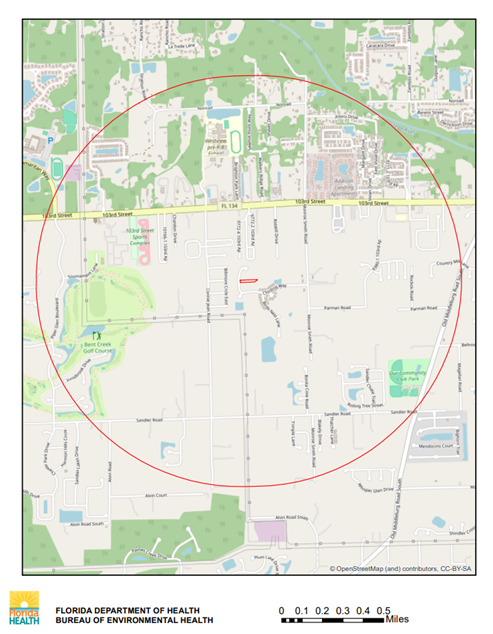Rabies Alert Map Westside May 2, 2024