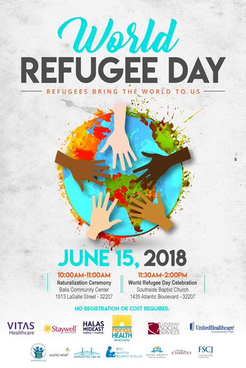 World Refugee Day Celebration Flyer