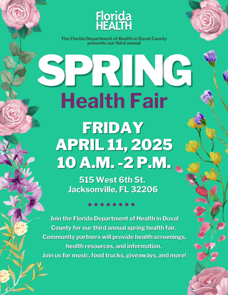 2025 spring health fair graphic