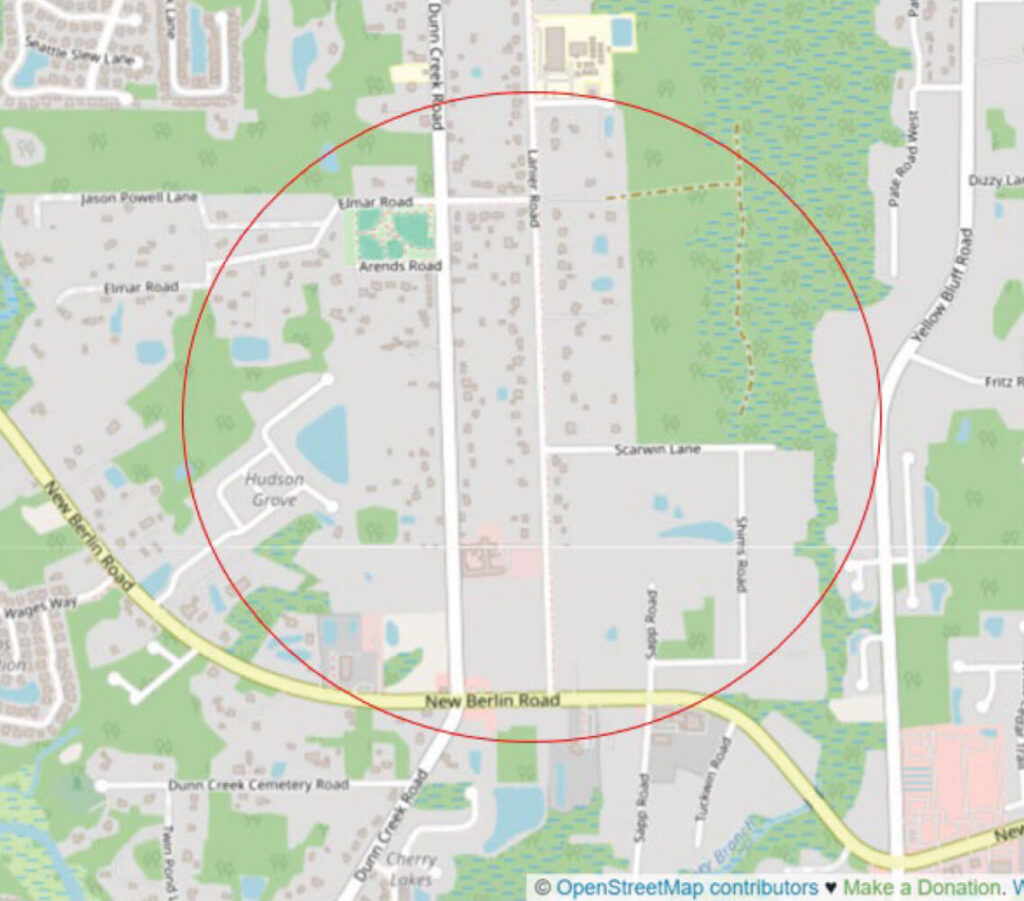 doh duval rabies alert june 14 2024 map