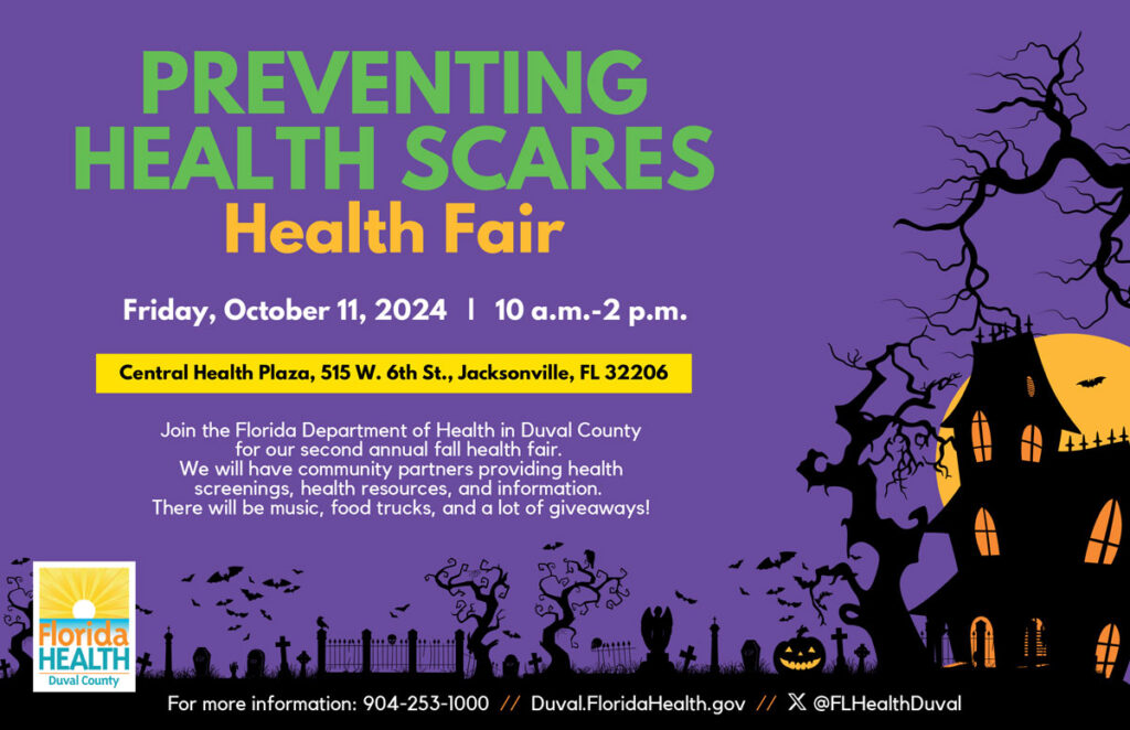 fall health fair flyer october 2024