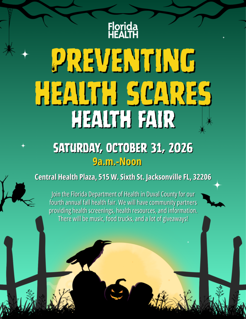 Preventing Health Scares Health Fair flyer